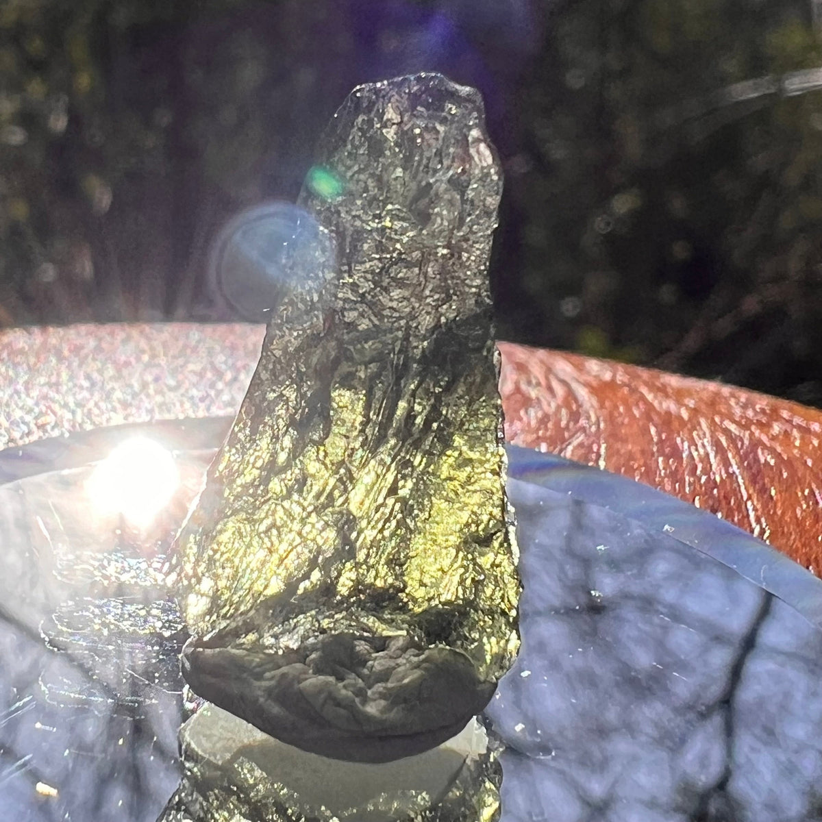 Moldavite 1.2 grams #1794-Moldavite Life