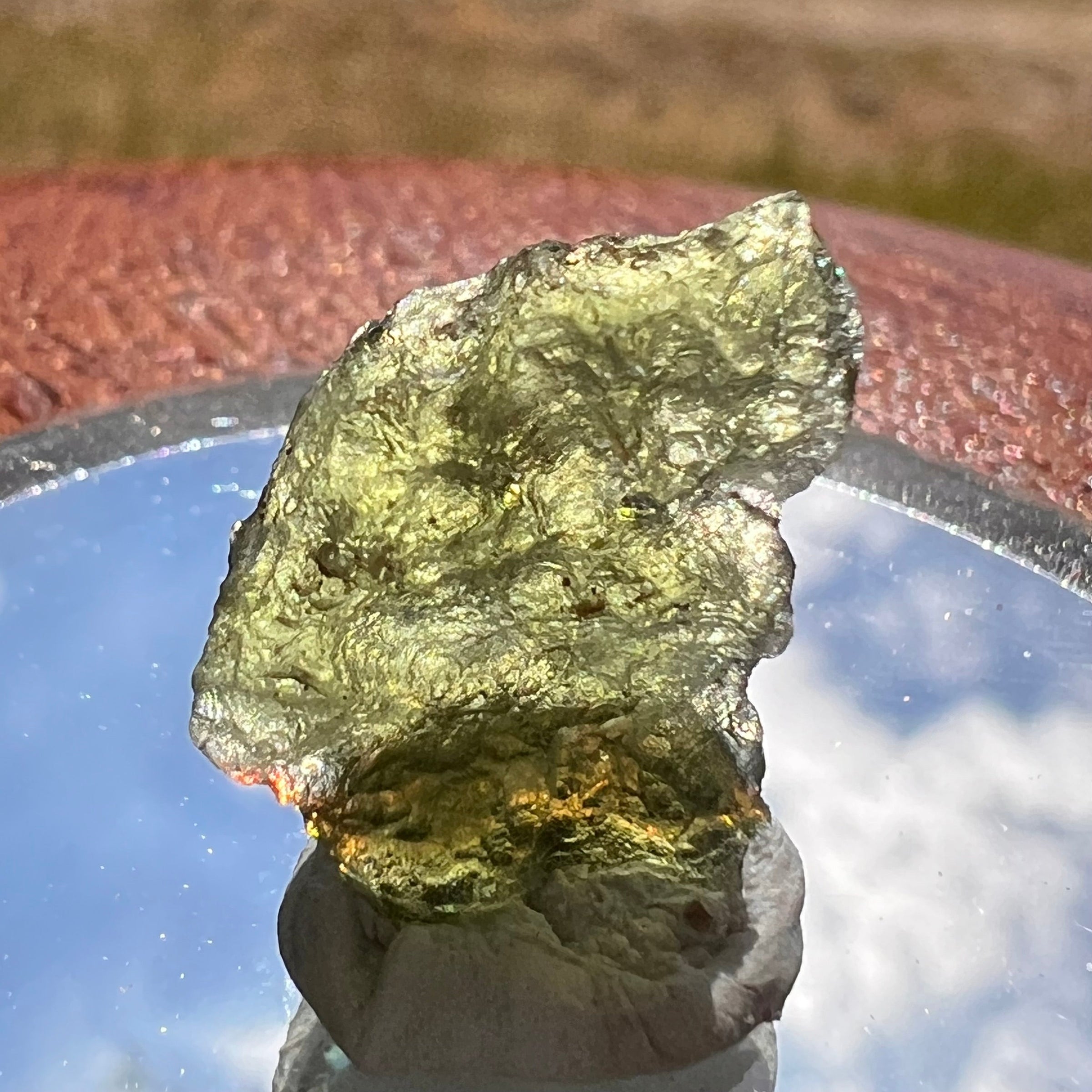 Moldavite 1.2 grams #1848-Moldavite Life