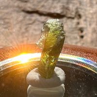 Moldavite 1.2 grams #1909-Moldavite Life