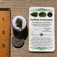 Moldavite 1.2 grams #1909-Moldavite Life