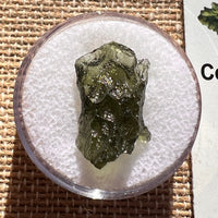 Moldavite 1.2 grams #1989-Moldavite Life