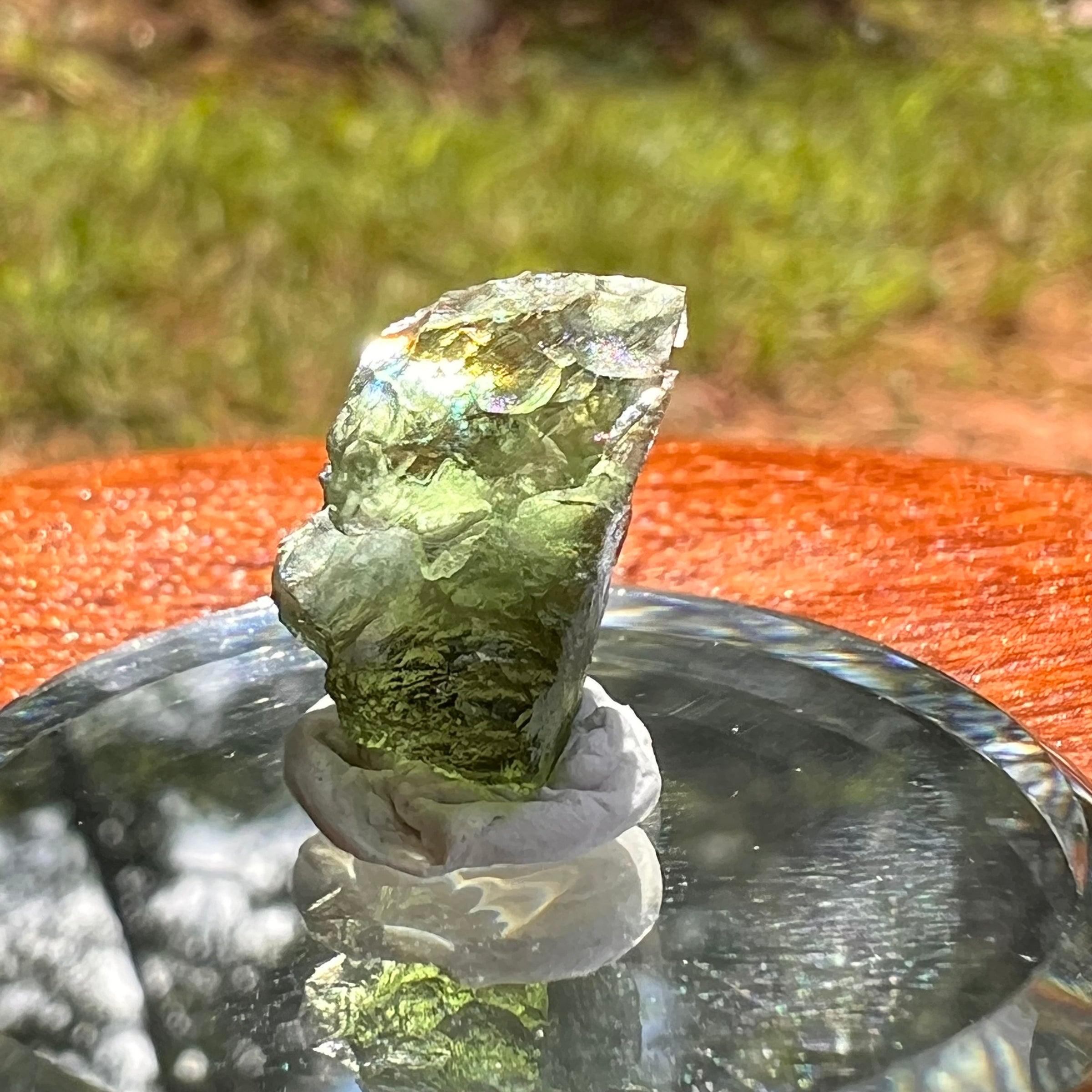 Moldavite 1.2 grams #2073-Moldavite Life