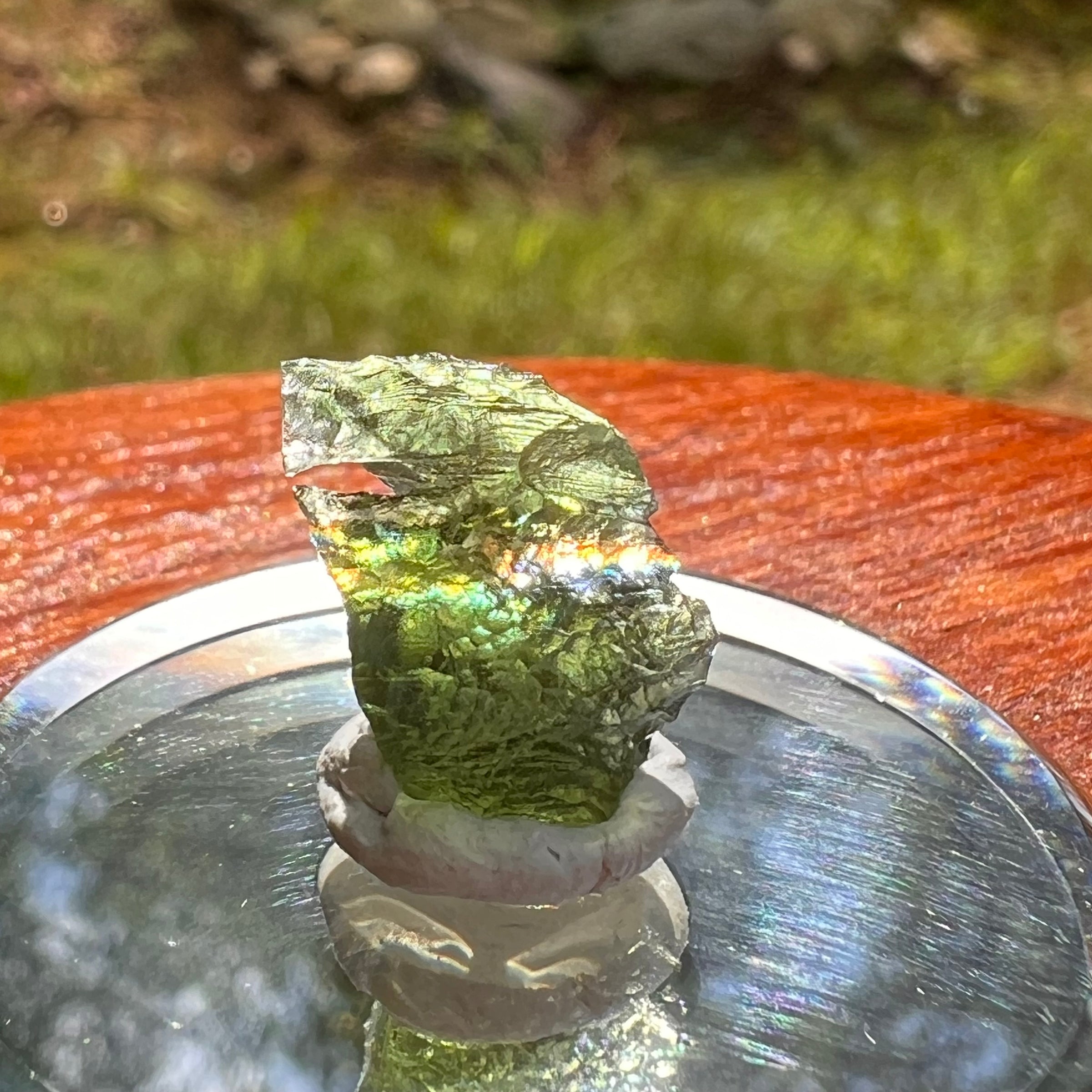 Moldavite 1.2 grams #2073-Moldavite Life