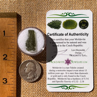 Moldavite 1.2 grams #2231-Moldavite Life