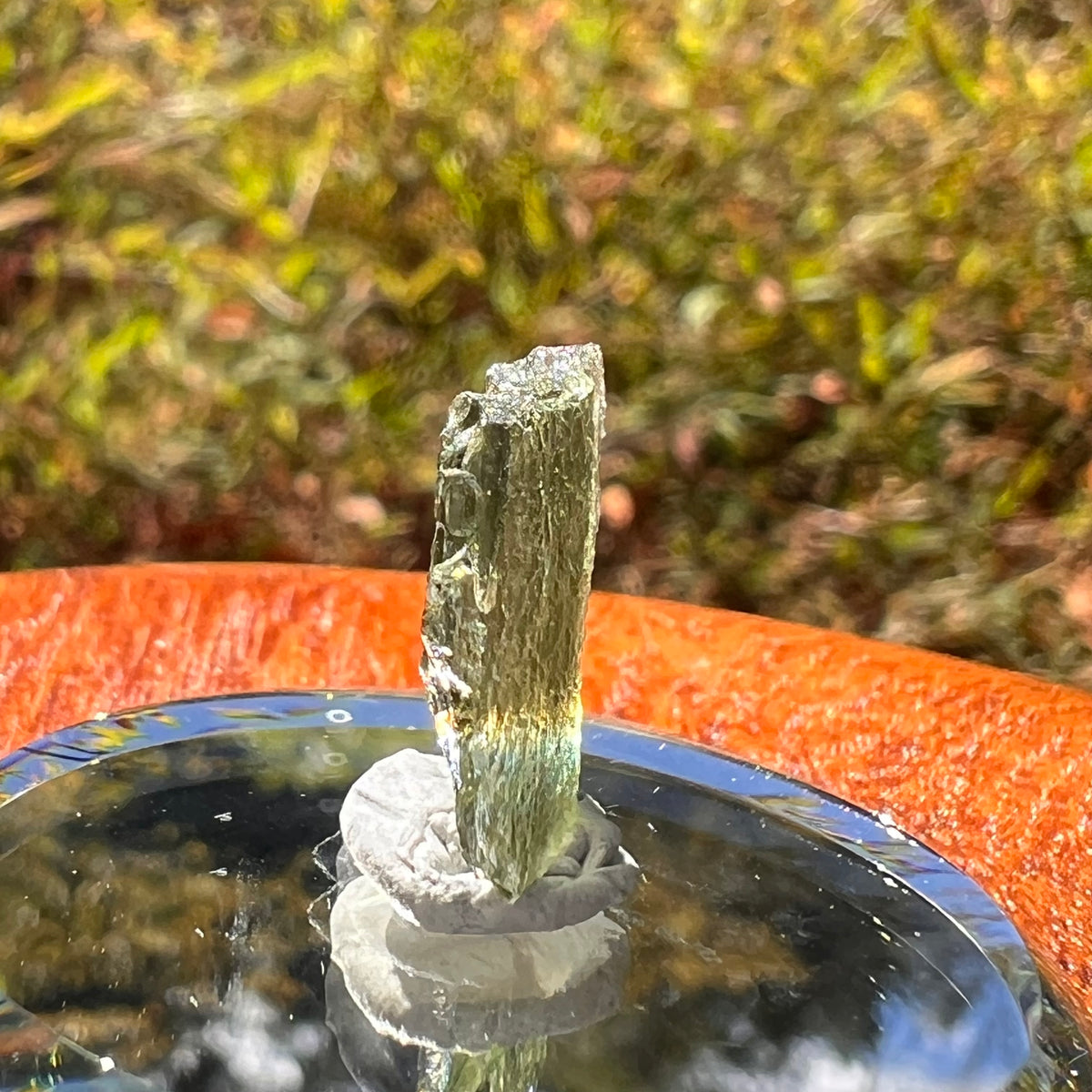 Moldavite 1.2 grams #2233-Moldavite Life