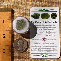 Moldavite 1.2 grams #2233-Moldavite Life