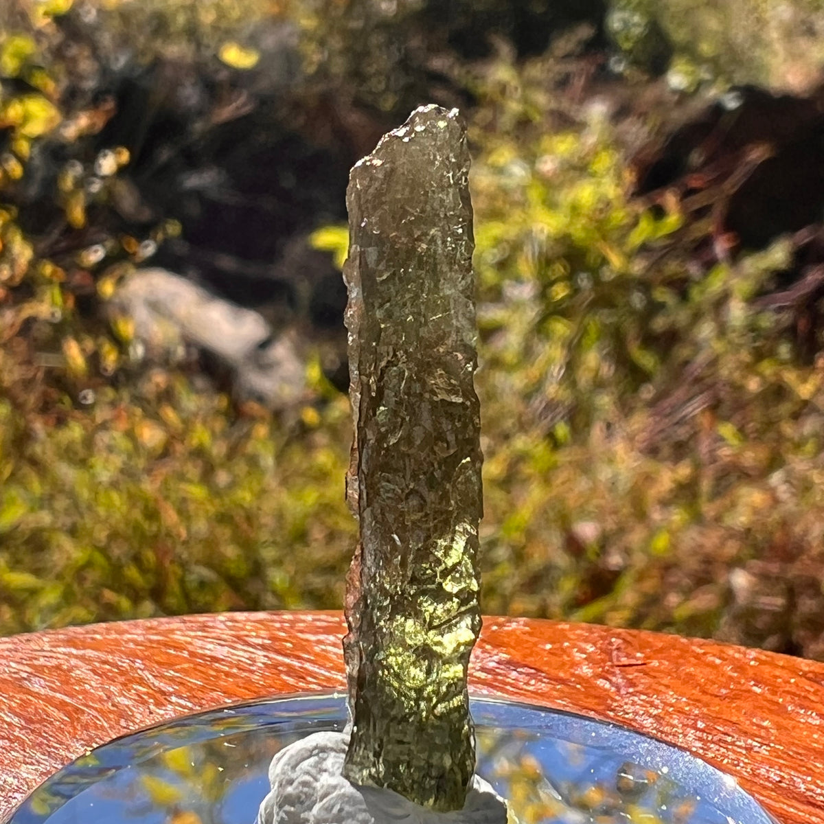 Moldavite 1.2 grams #2323-Moldavite Life