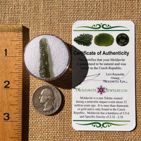 Moldavite 1.2 grams #2323-Moldavite Life