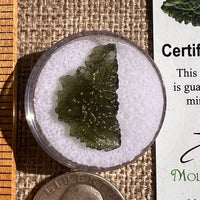 Moldavite 1.2 grams #2335-Moldavite Life