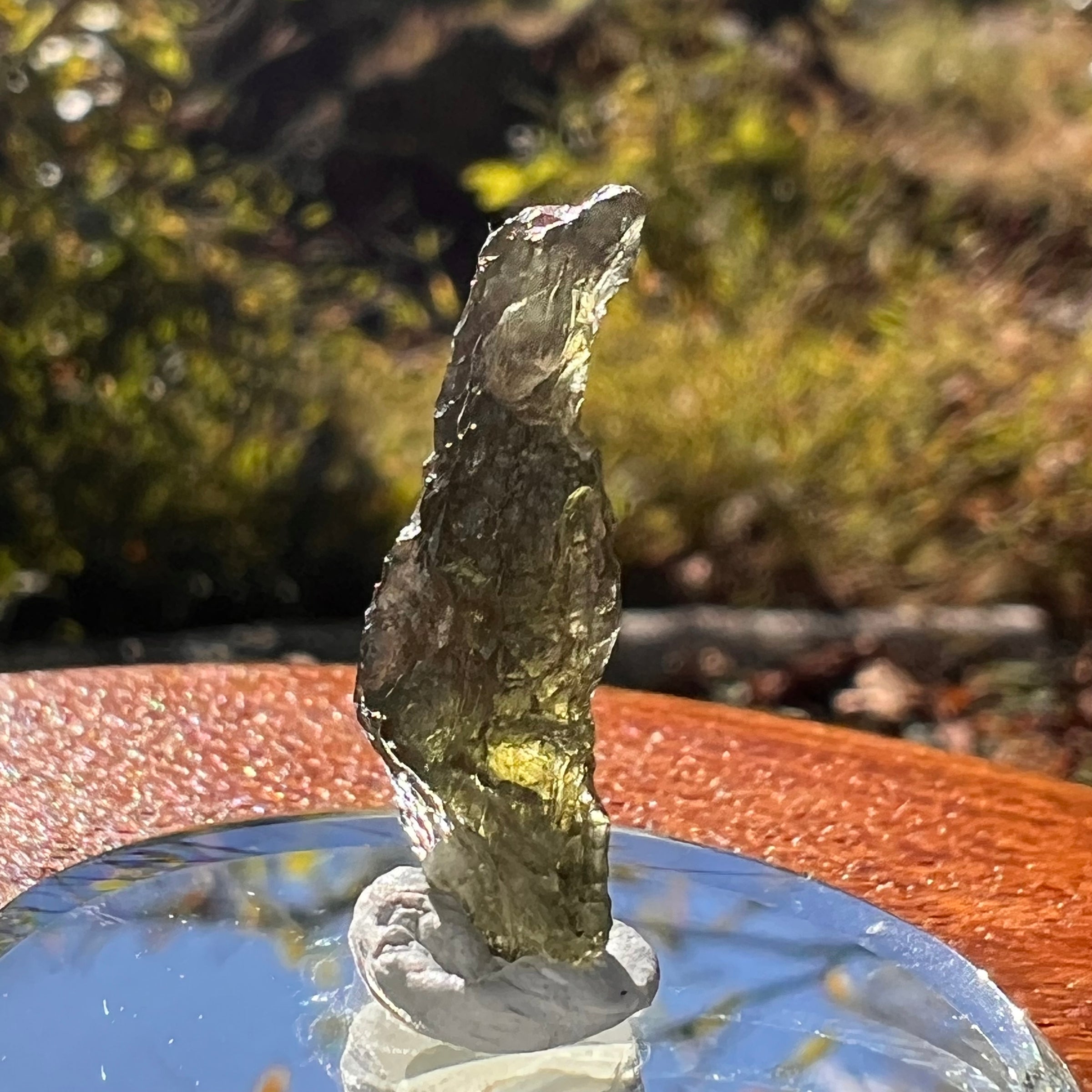 Moldavite 1.3 gram #2281-Moldavite Life