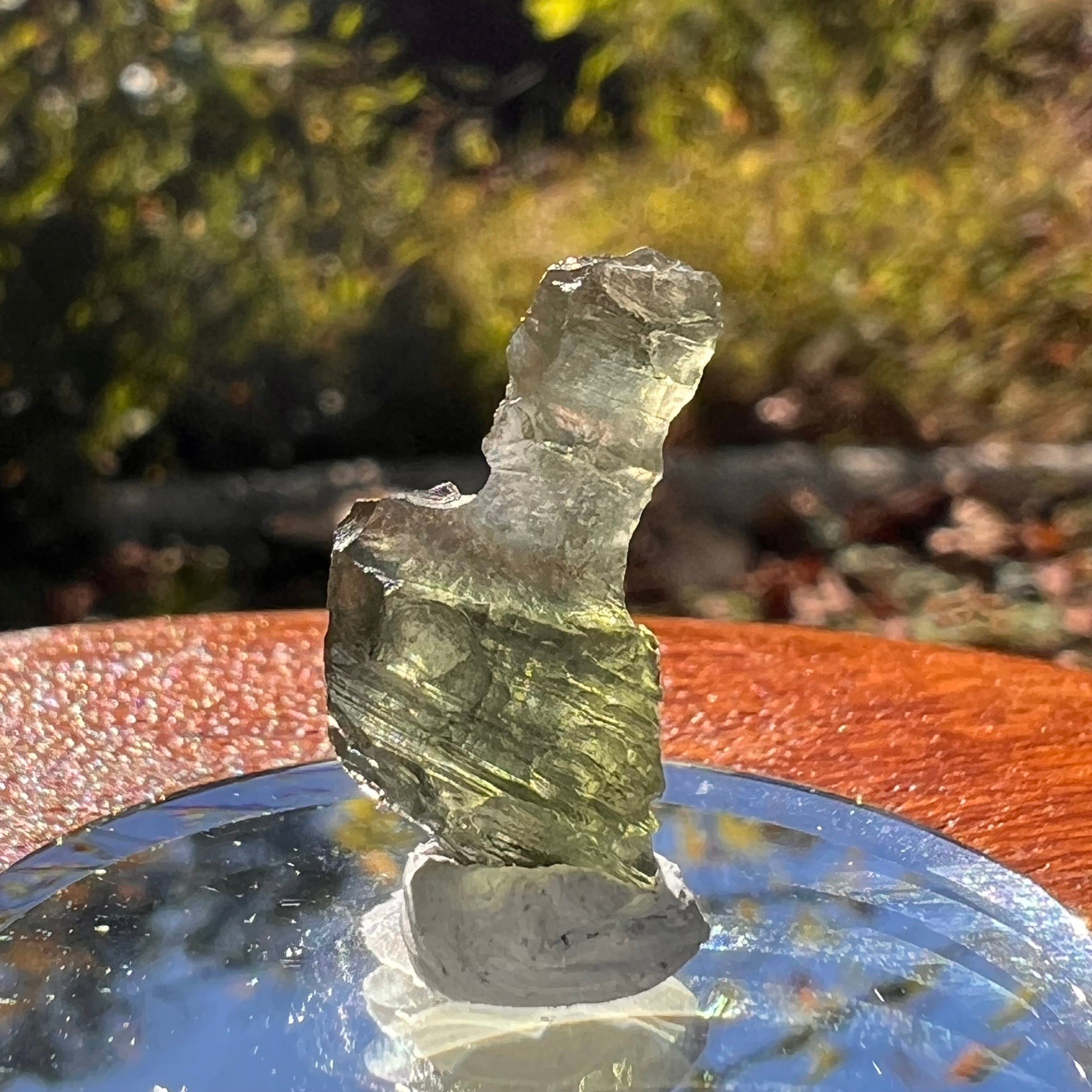 Moldavite 1.3 gram #2285-Moldavite Life