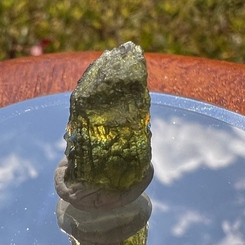 Moldavite 1.3 grams #1698-Moldavite Life