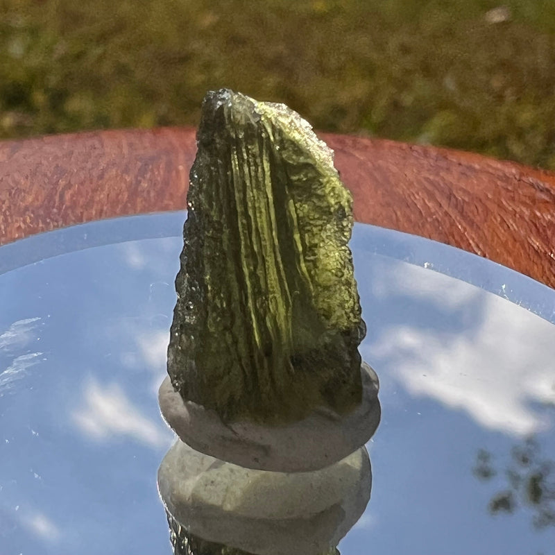 Moldavite 1.3 grams #1698-Moldavite Life