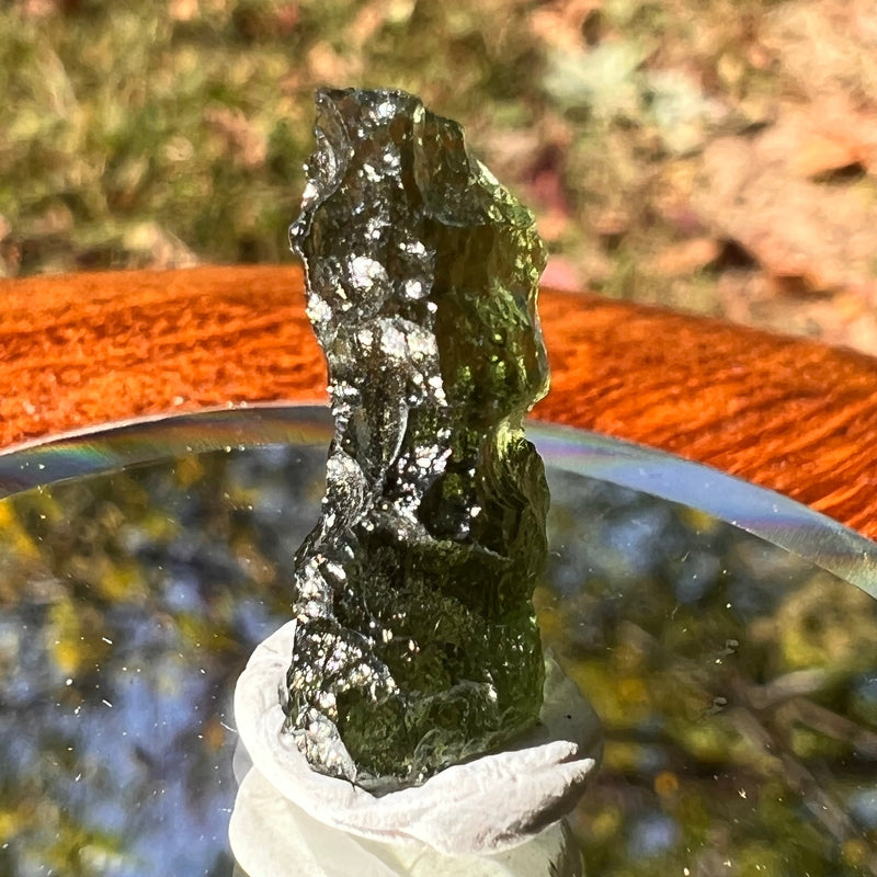 Moldavite 1.3 grams #1727-Moldavite Life