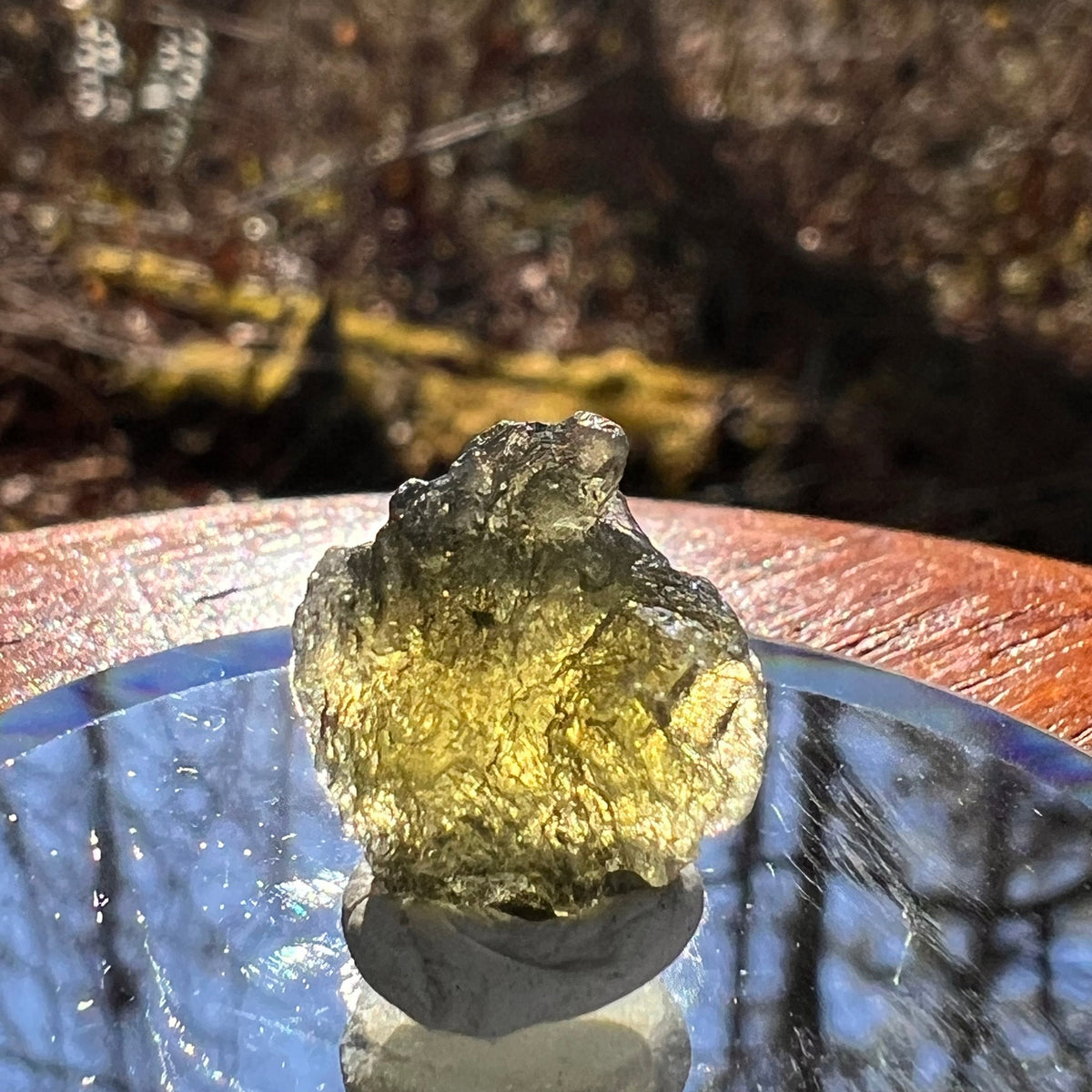 Moldavite 1.3 grams #1778-Moldavite Life
