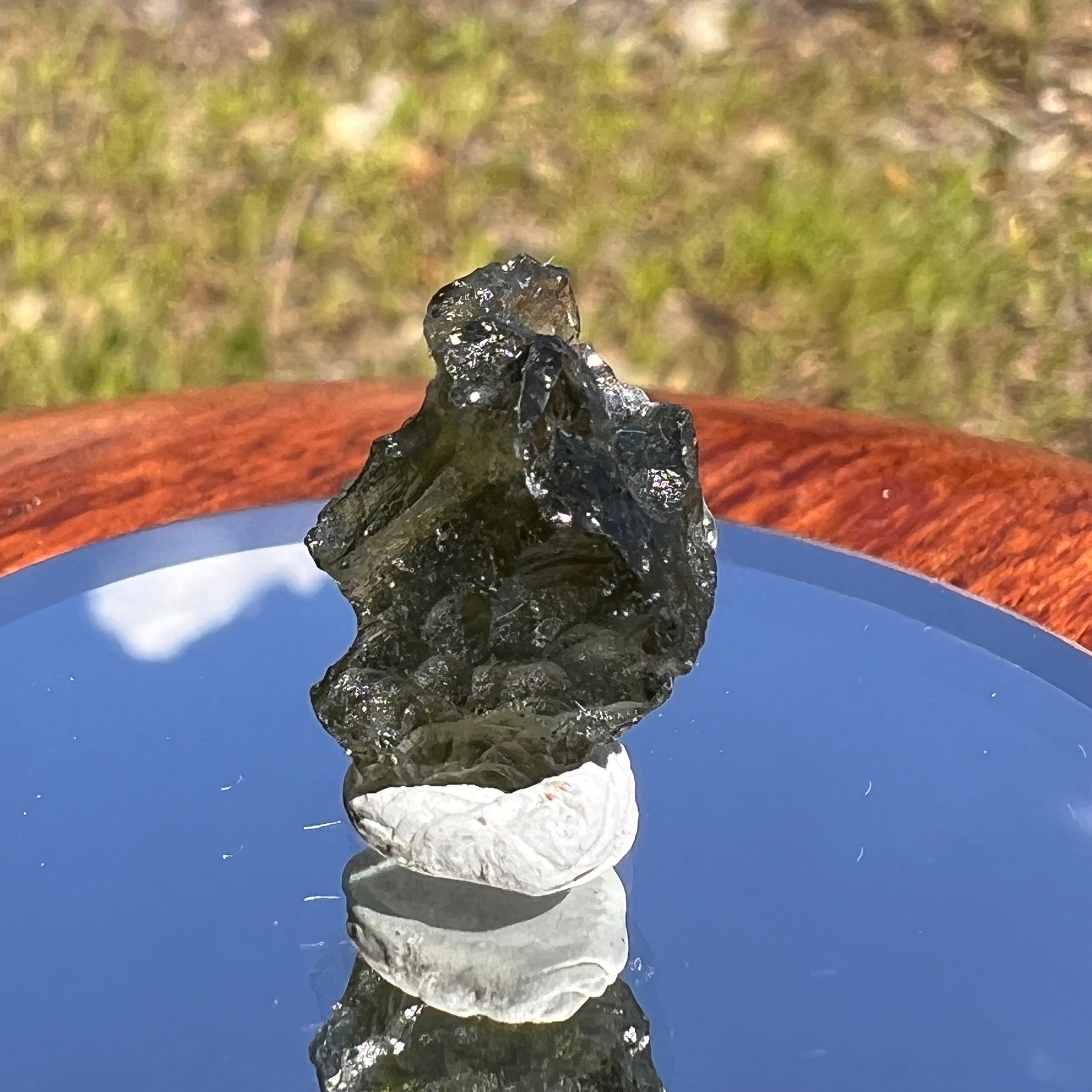 Moldavite 1.3 grams #1828-Moldavite Life