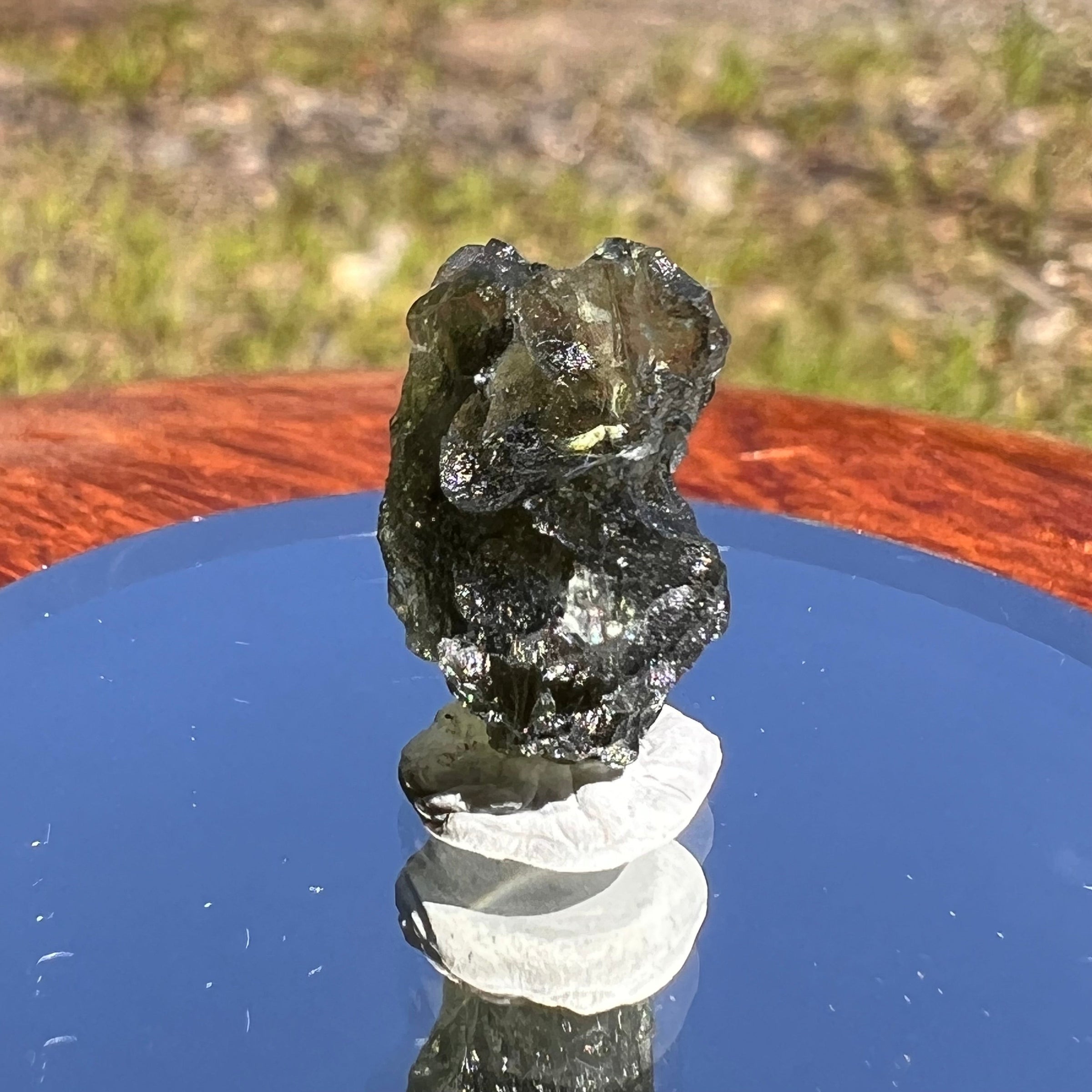 Moldavite 1.3 grams #1828-Moldavite Life