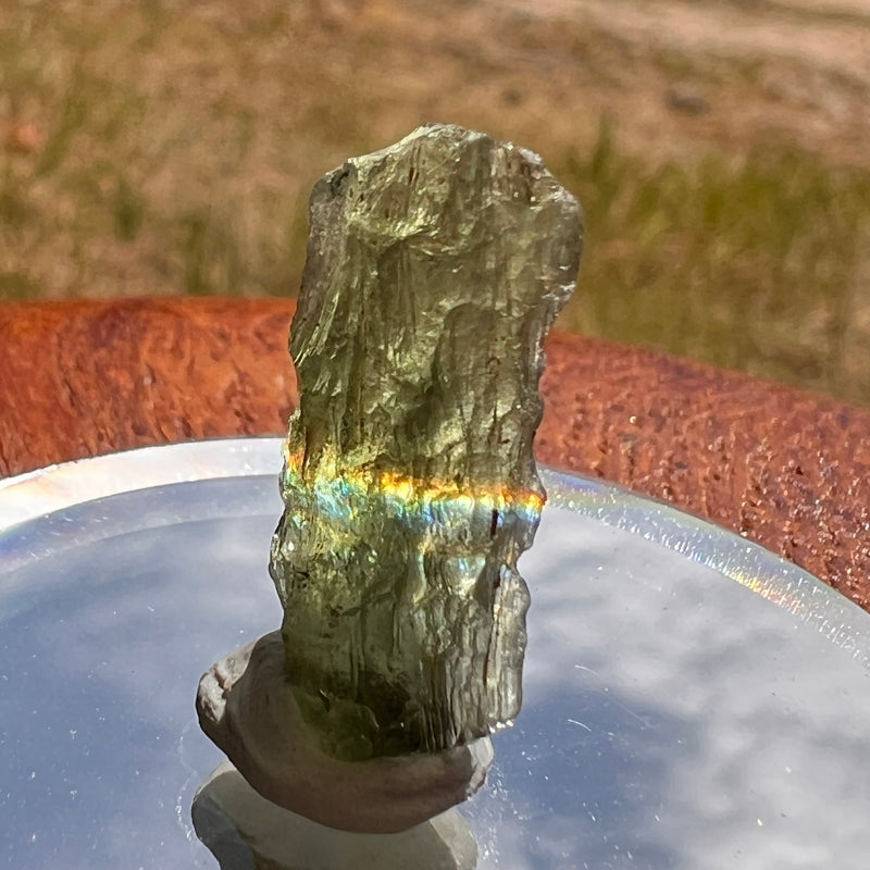 Moldavite 1.3 grams #1858-Moldavite Life