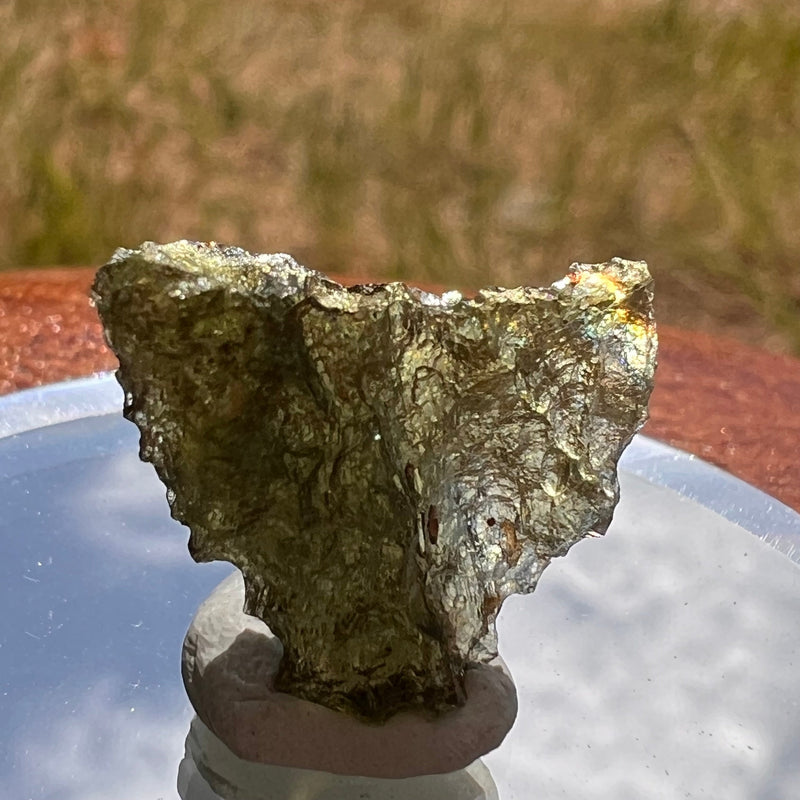 Moldavite 1.3 grams #1860-Moldavite Life