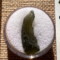 Moldavite 1.3 grams #1912-Moldavite Life