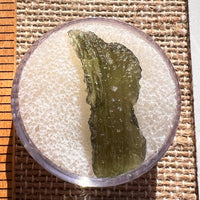 Moldavite 1.3 grams #1992-Moldavite Life