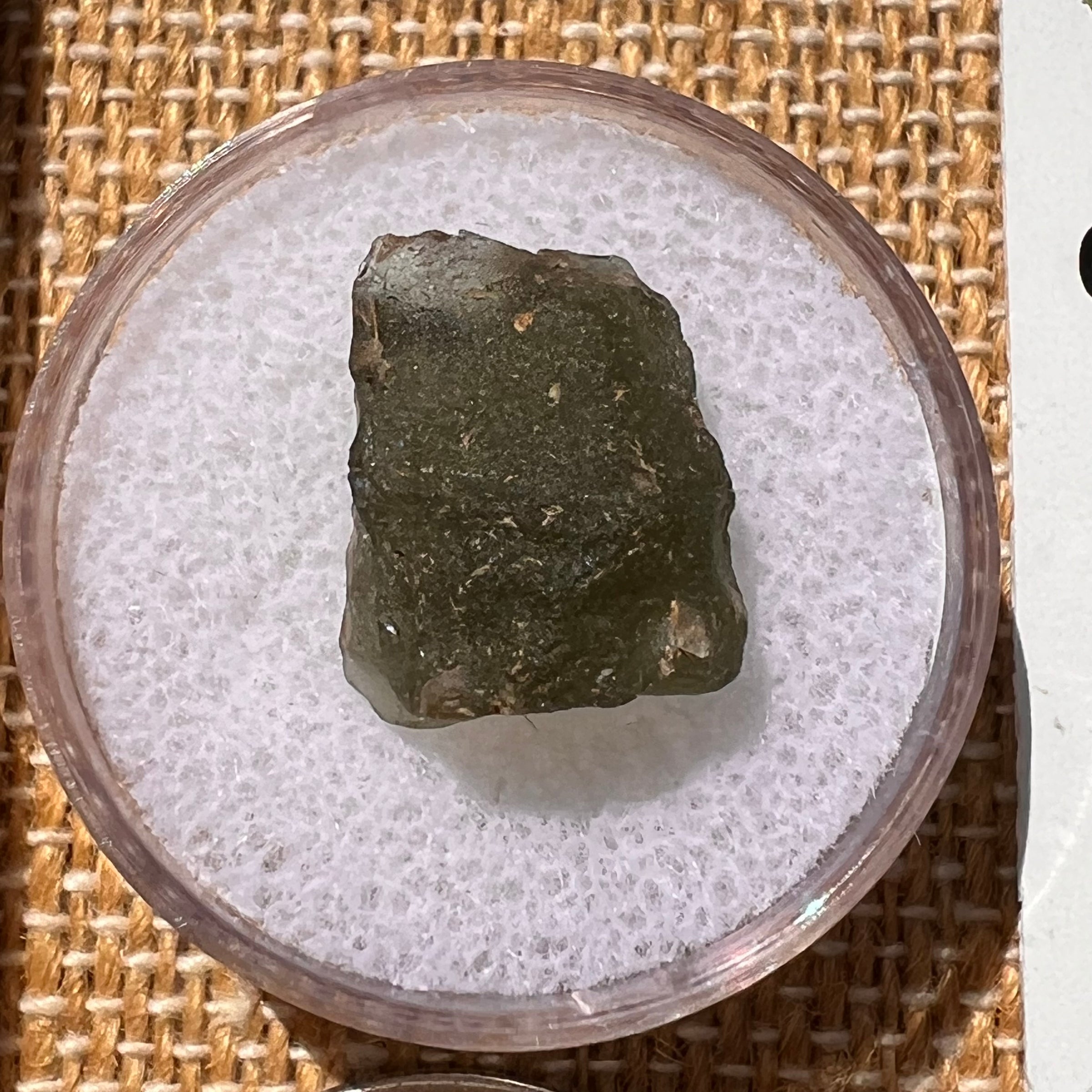 Moldavite 1.3 grams #2007-Moldavite Life