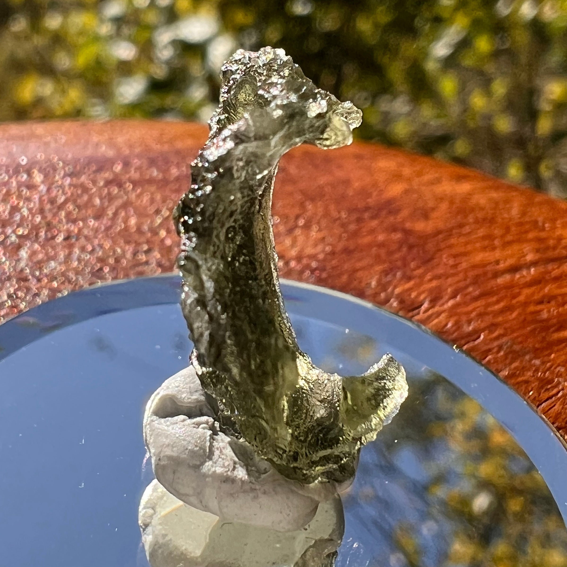 Moldavite 1.3 grams #2115-Moldavite Life