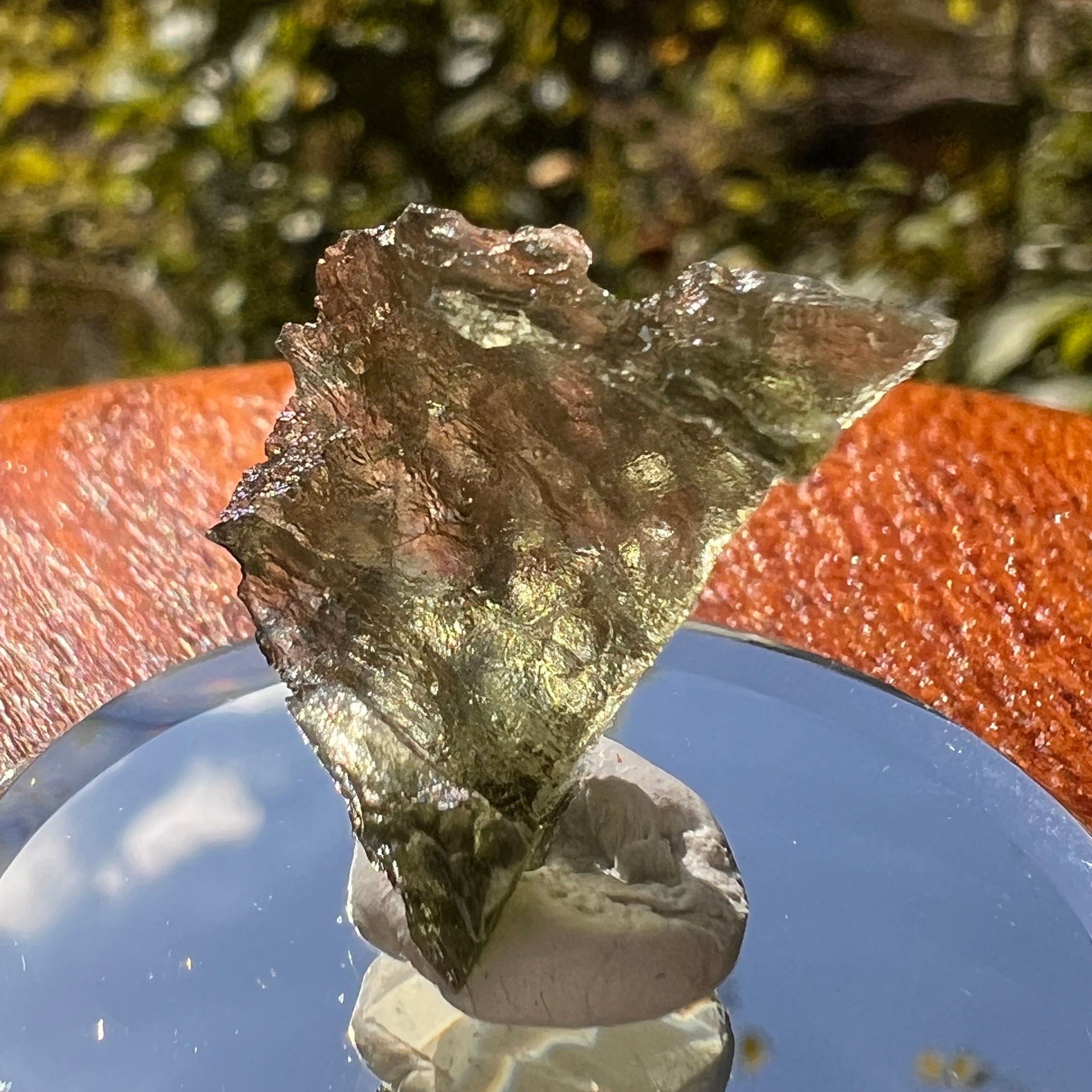 Moldavite 1.3 grams #2115-Moldavite Life