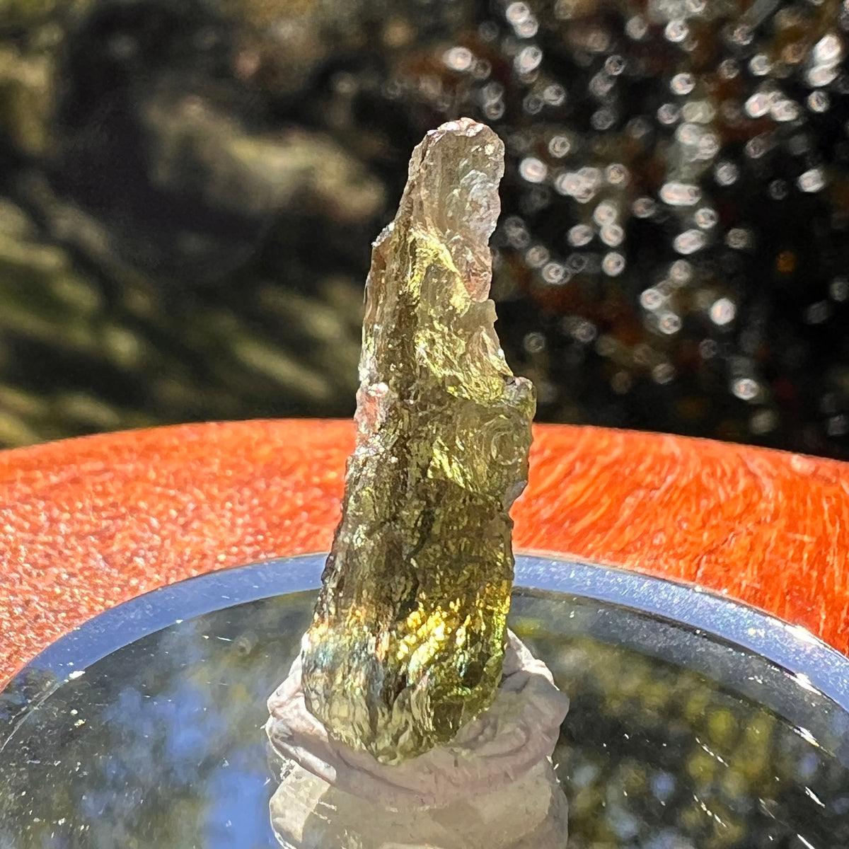 Moldavite 1.3 grams #2342-Moldavite Life