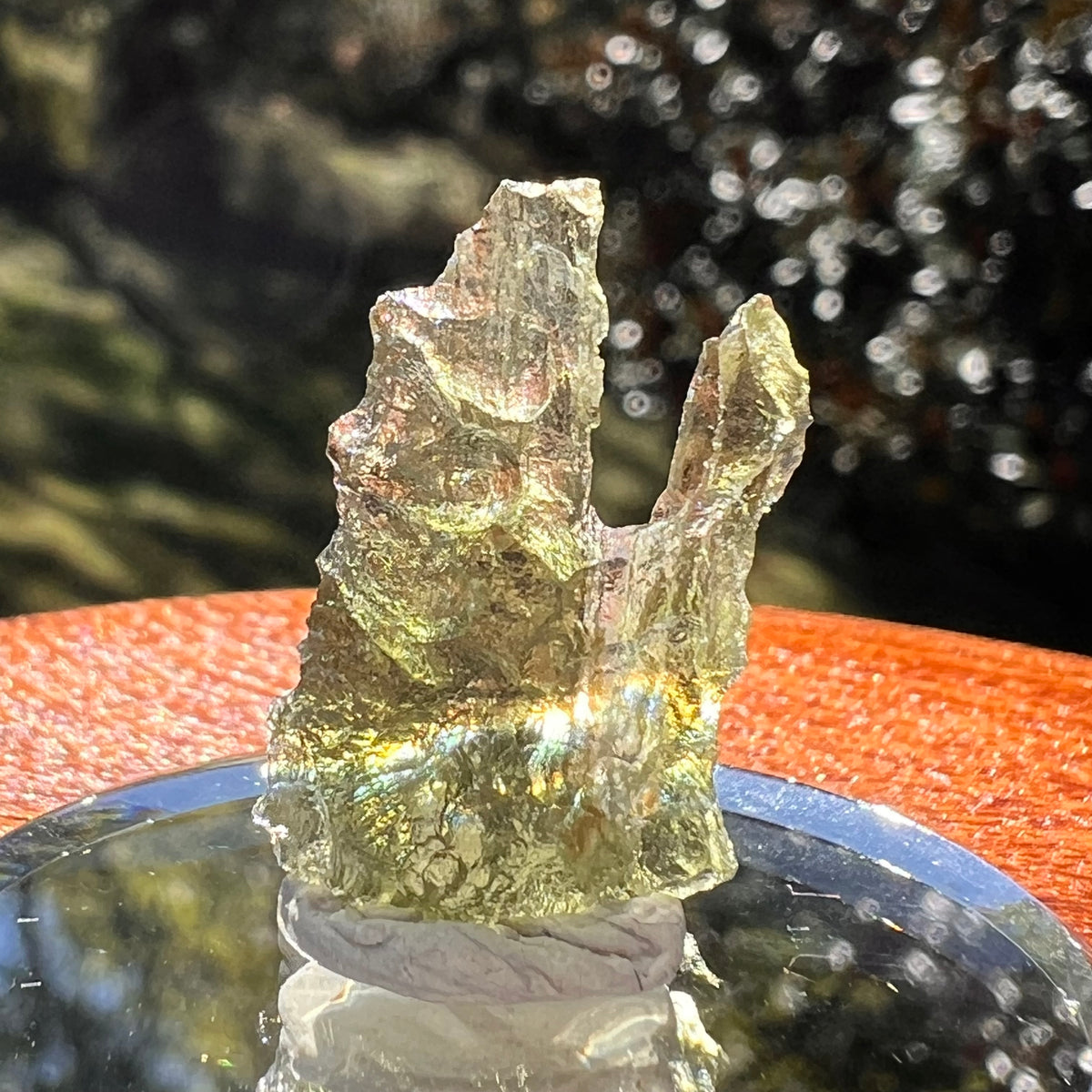 Moldavite 1.3 grams #2342-Moldavite Life