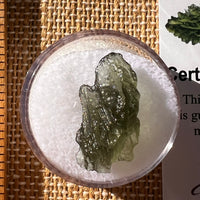 Moldavite 1.4 gram #2282-Moldavite Life