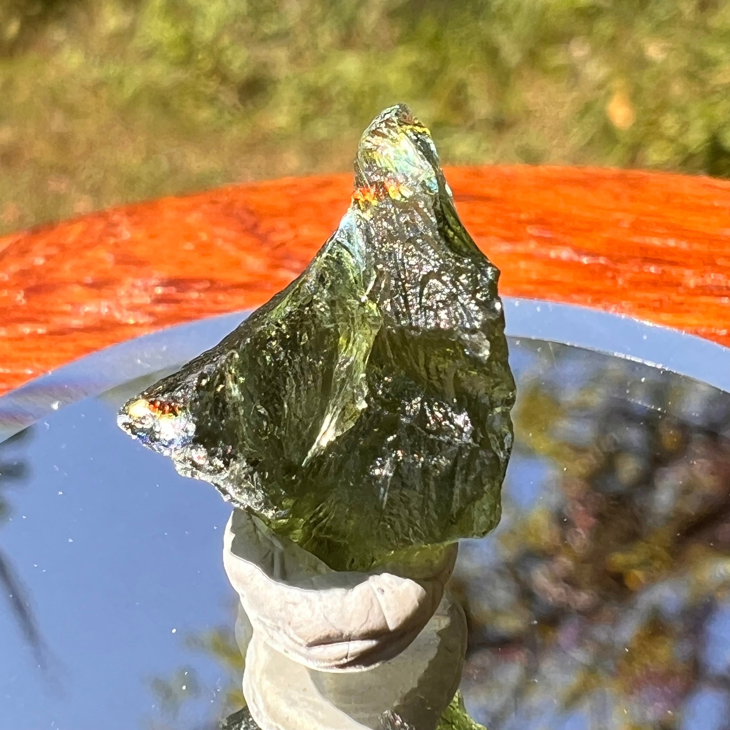 Moldavite 1.4 grams #1721-Moldavite Life