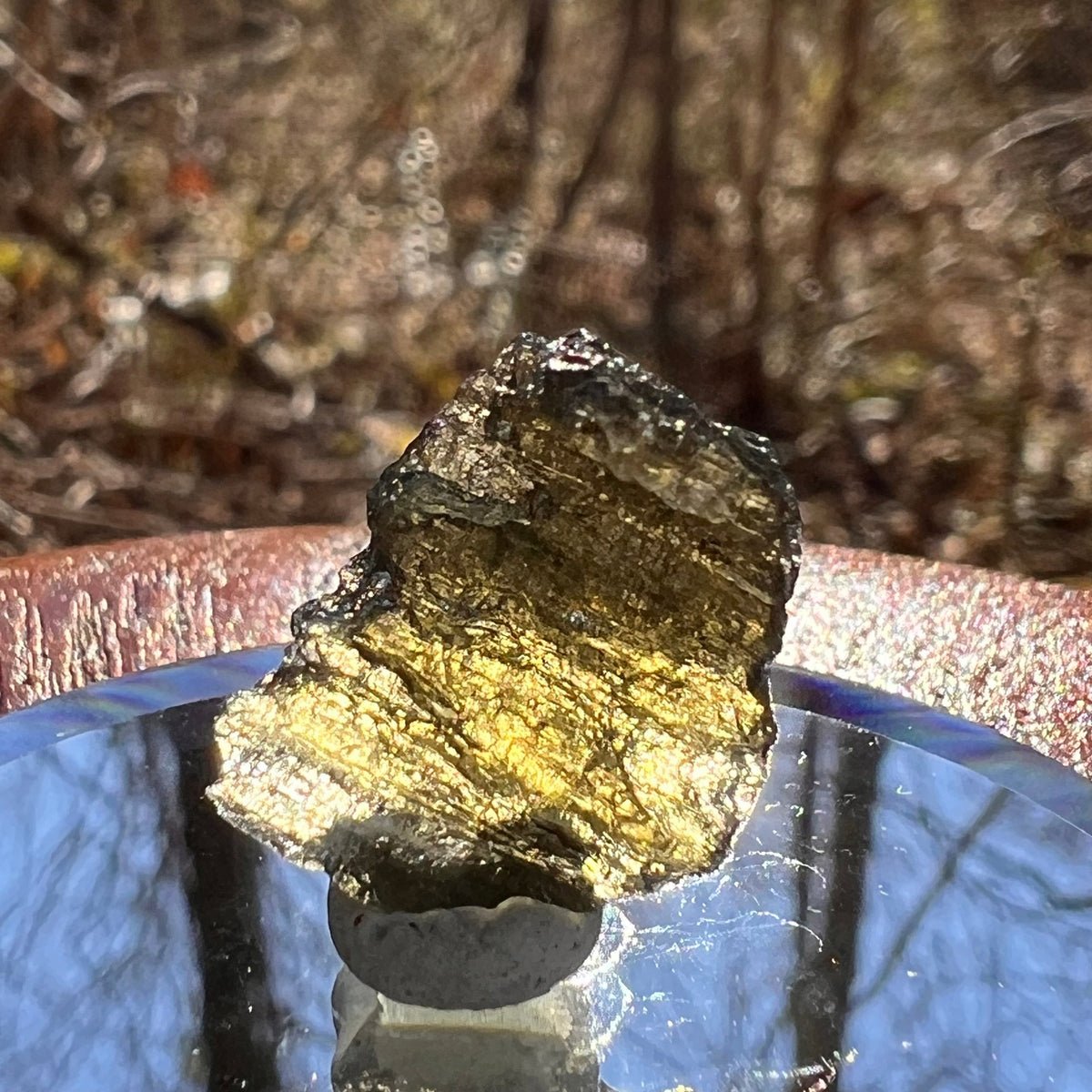 Moldavite 1.4 grams #1766-Moldavite Life