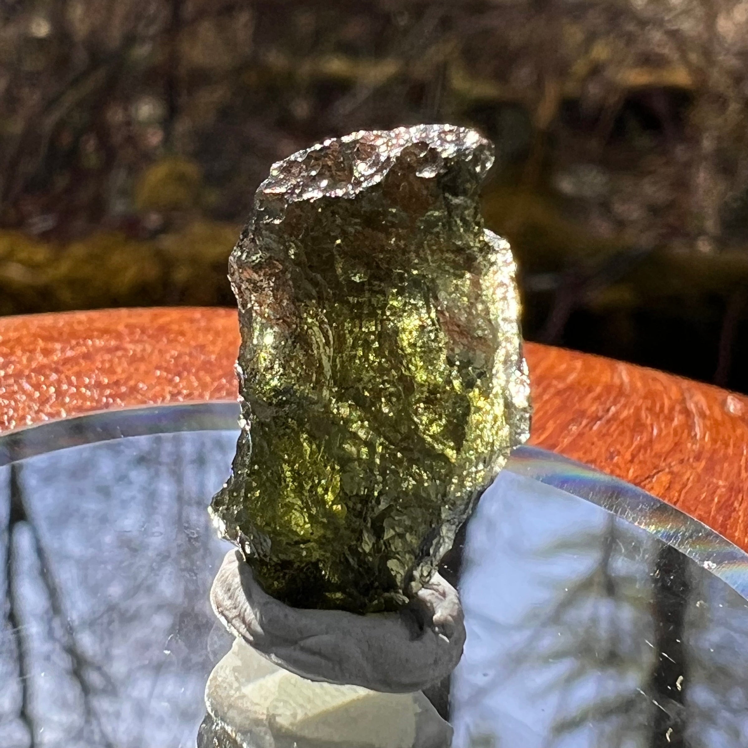 Moldavite 1.4 grams #1801-Moldavite Life