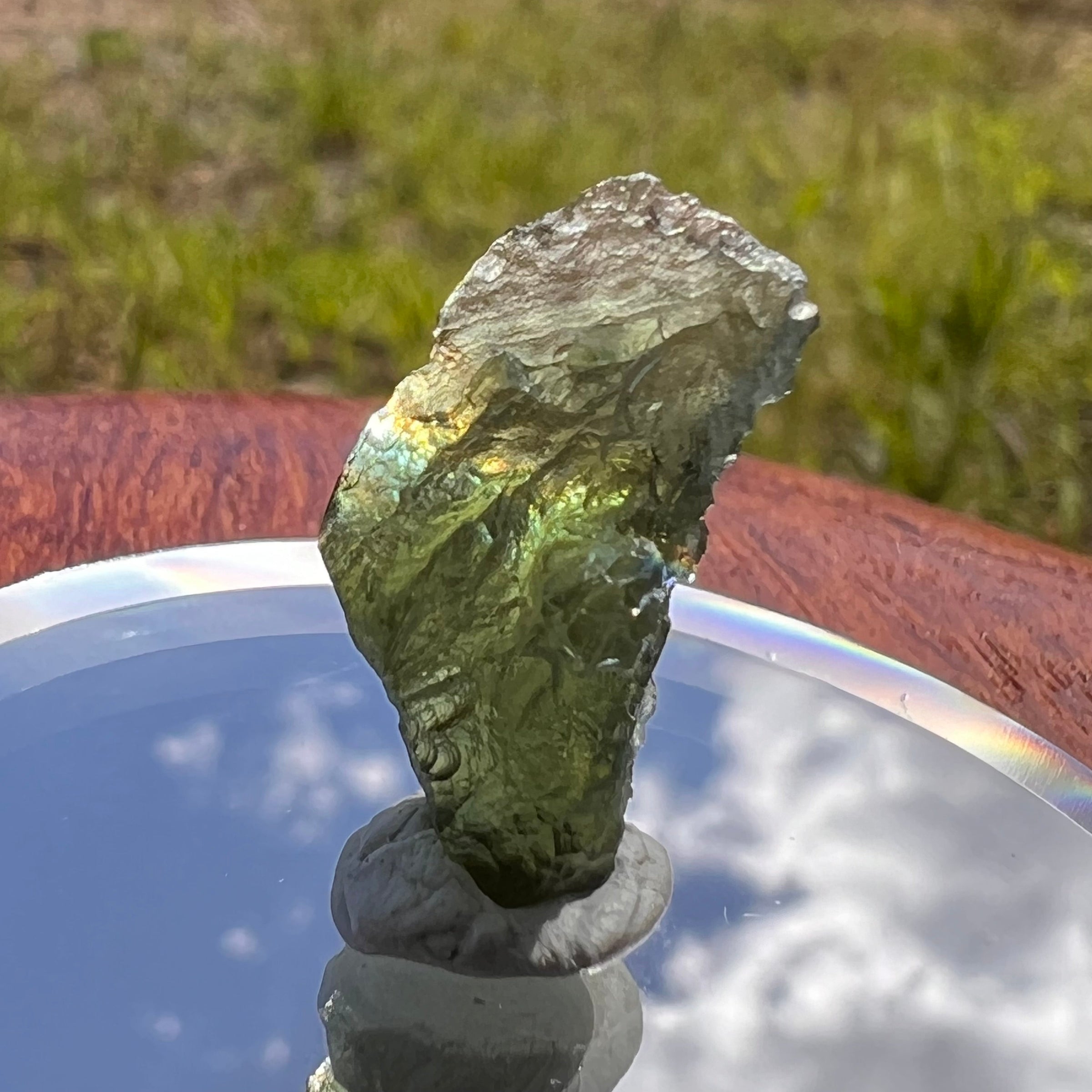 Moldavite 1.4 grams #1823-Moldavite Life