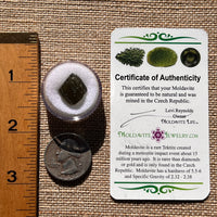 Moldavite 1.4 grams #1907-Moldavite Life