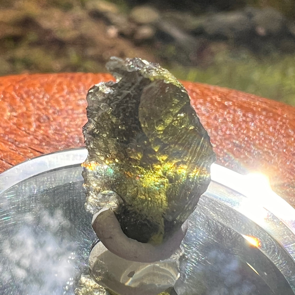 Moldavite 1.4 grams #2068-Moldavite Life