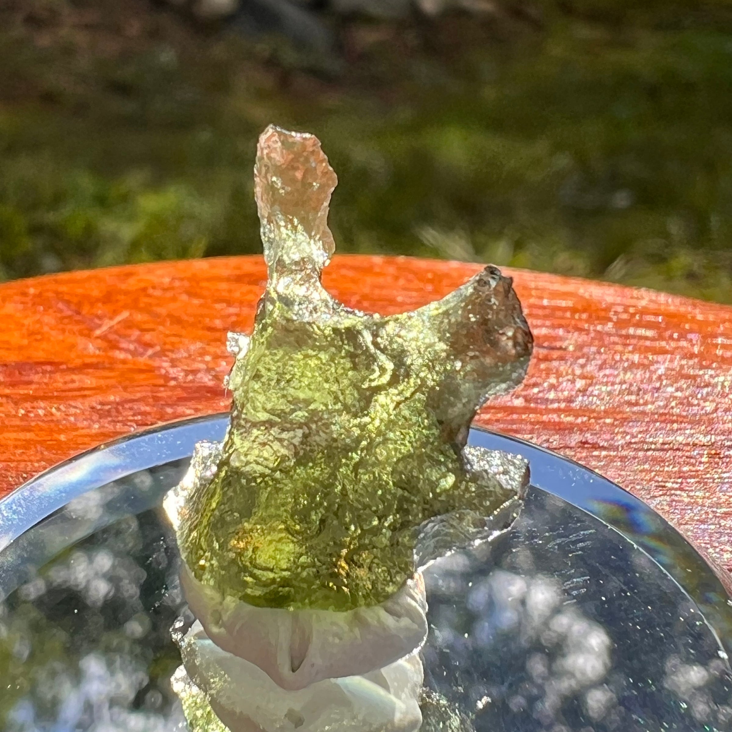 Moldavite 1.4 grams #2092-Moldavite Life