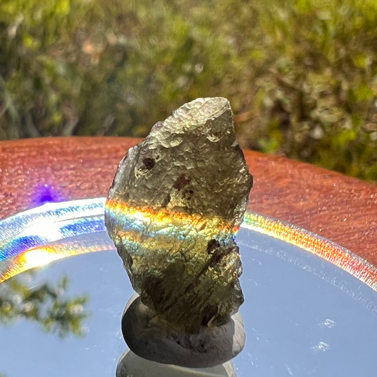 Moldavite 1.5 grams #1680-Moldavite Life