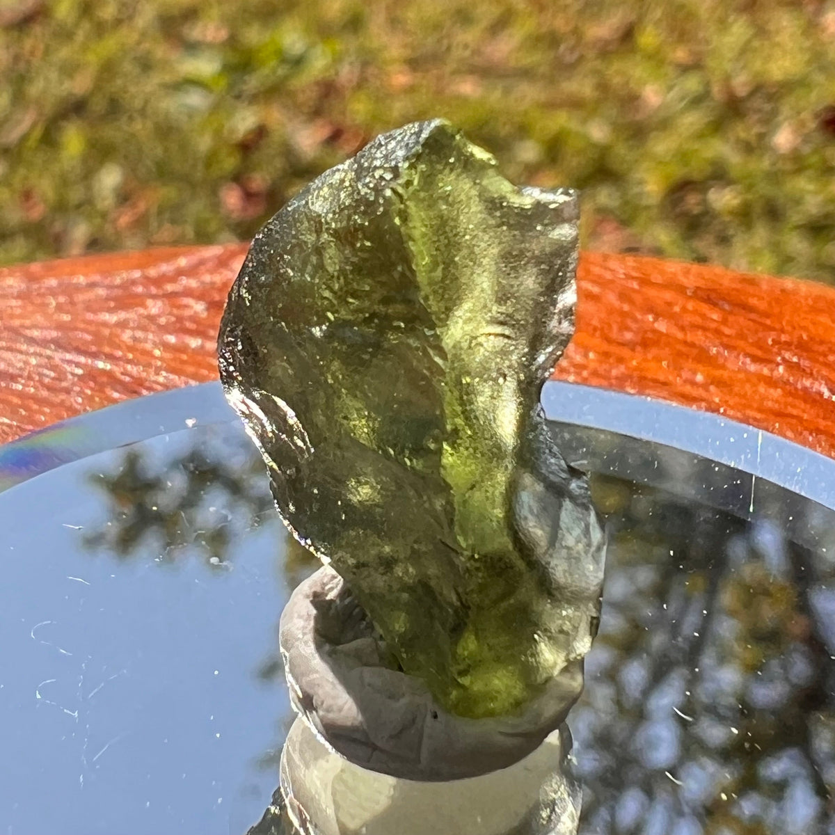 Moldavite 1.5 grams #1726-Moldavite Life