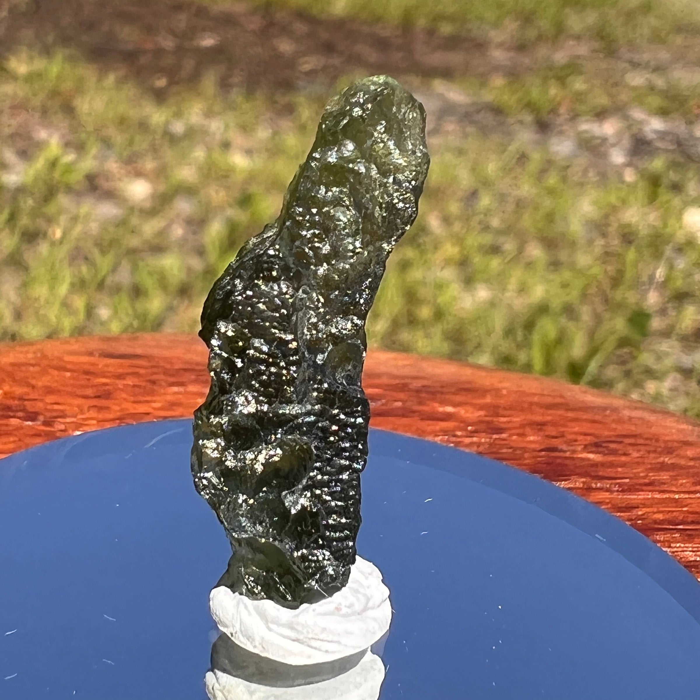 Moldavite 1.5 grams #1821-Moldavite Life