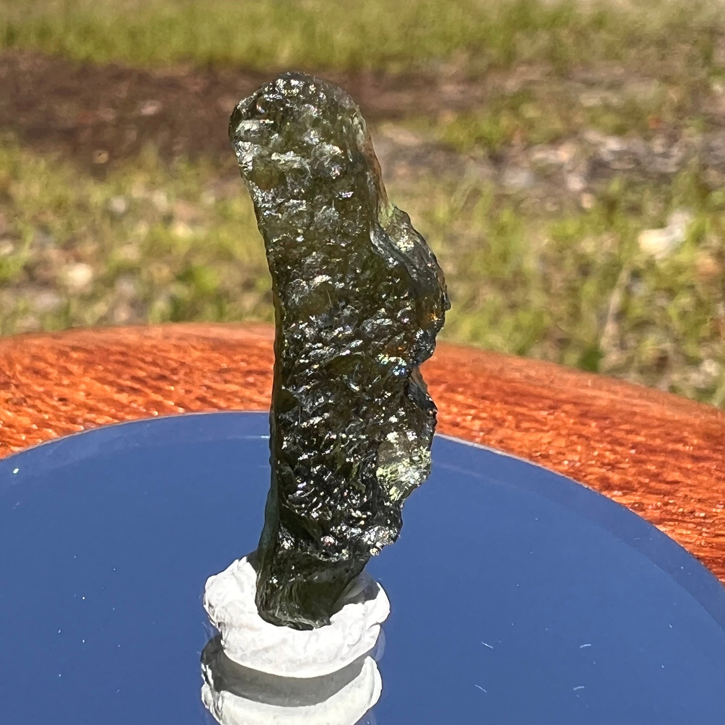 Moldavite 1.5 grams #1821-Moldavite Life