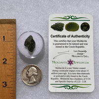 Moldavite 1.5 grams #1846-Moldavite Life