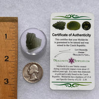 Moldavite 1.5 grams #1855-Moldavite Life