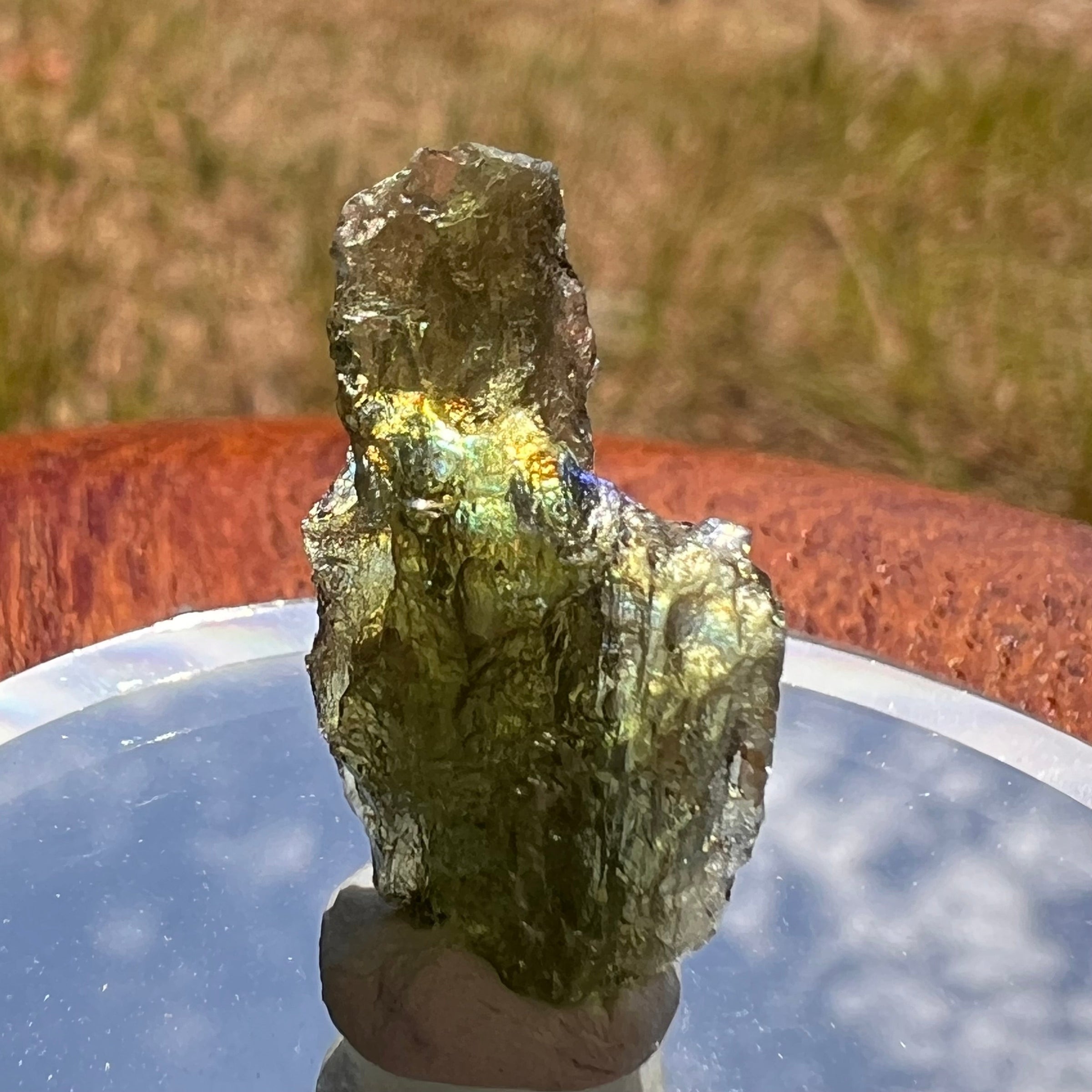 Moldavite 1.5 grams #1865-Moldavite Life