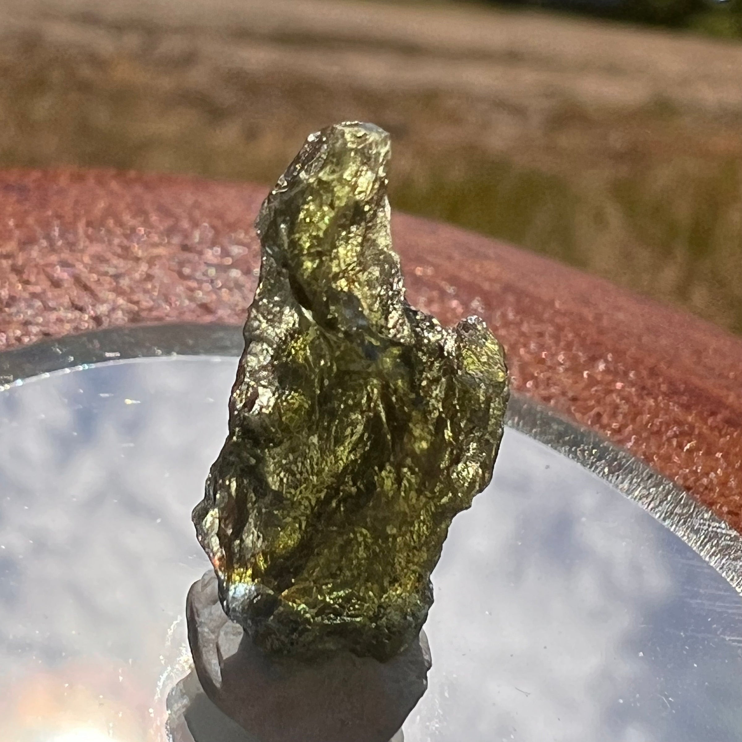 Moldavite 1.5 grams #1865-Moldavite Life