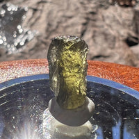 Moldavite 1.5 grams #1918-Moldavite Life