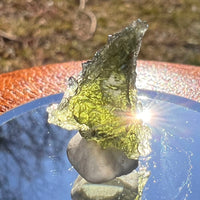 Moldavite 1.5 grams #1961-Moldavite Life