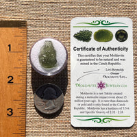 Moldavite 1.5 grams #1963-Moldavite Life