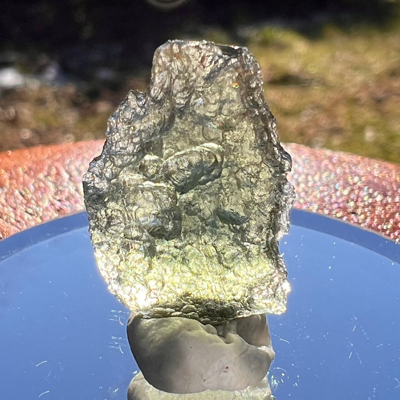 Moldavite 1.5 grams #1963-Moldavite Life